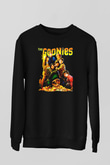 Goonies Siyah Unisex  Sweatshirt