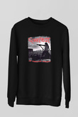 Gorefest Baskılı Unisex Siyah Sweatshirt