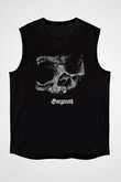 Gorgoroth Baskılı Unisex Siyah Kolsuz Tişört
