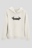 Gorguts Beyaz Unisex Kapşonlu Sweatshirt