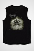 Gorguts Siyah Unisex Kolsuz Tişört