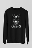 Goril Siyah Unisex Sweatshirt