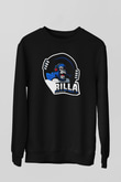 Goril Siyah Unisex Sweatshirt