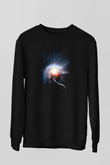 Goril Siyah Unisex Sweatshirt
