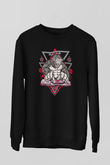 Goril Siyah Unisex Sweatshirt
