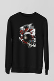 Goril Siyah Unisex Sweatshirt