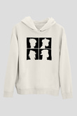 Gorillaz Beyaz Unisex Kapşonlu Sweatshirt
