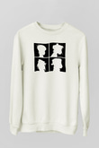 Gorillaz Beyaz Unisex Sweatshirt