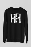 Gorillaz Siyah Unisex Sweatshirt