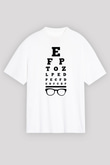 Göz doktoru Beyaz Unisex Tişört T-Shirt - TişörtFabrikası