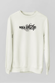 Grafiker Beyaz Unisex Sweatshirt