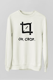 Grafiker Beyaz Unisex Sweatshirt