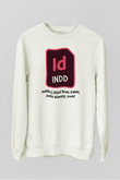 Grafiker Beyaz Unisex Sweatshirt