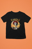Grateful Dead Baskılı Siyah Unisex Çocuk Tişört