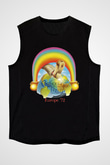 Grateful Dead Siyah Unisex Kolsuz Tişört