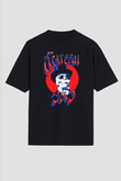 Grateful Dead Siyah Unisex Oversize Tişört T-Shirt