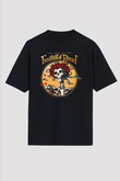 Grateful Dead Siyah Unisex Oversize Tişört T-Shirt