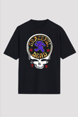 Grateful Dead Siyah Unisex Oversize Tişört T-Shirt