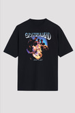 Grateful Dead Siyah Unisex Oversize Tişört T-Shirt