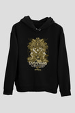 Graveyard Siyah Unisex Hoodie