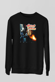 Great White Siyah Unisex Sweatshirt