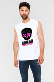 Green Day Beyaz Unisex Kolsuz Tişört
