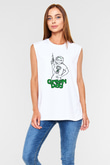 Green Day Beyaz Unisex Kolsuz Tişört