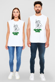 Green Day Beyaz Unisex Kolsuz Tişört