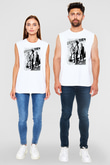 Green Day Beyaz Unisex Kolsuz Tişört