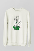 Green Day Beyaz Unisex Sweatshirt