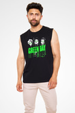 Green Day Siyah Unisex Kolsuz Tişört