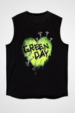 Green Day Siyah Unisex Kolsuz Tişört