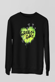 Green Day Siyah Unisex Sweatshirt