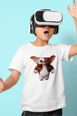 Gremlins Baskılı Beyaz Unisex Çocuk Tişört