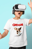 Gremlins Baskılı Beyaz Unisex Çocuk Tişört