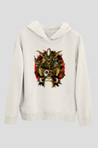 Gremlins Beyaz Unisex Hoodie