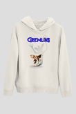 Gremlins Beyaz Unisex Hoodie