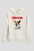 Gremlins Beyaz Unisex Hoodie
