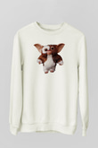 Gremlins Beyaz Unisex Sweatshirt