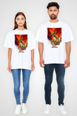 Gremlins Beyaz Unisex Tişört T-Shirt