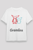 Gremlins Beyaz Unisex Tişört T-Shirt
