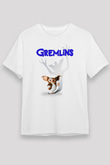Gremlins Beyaz Unisex Tişört T-Shirt