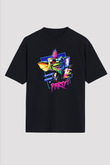 Gremlins Gremlinler Siyah Unisex Oversize Tişört