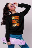 Gremlins Gremlinler Siyah Unisex Sweatshirt
