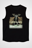 Gremlins Siyah Unisex Kolsuz Tişört