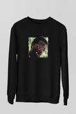 Gucci Mane Baskılı Unisex Siyah Sweatshirt