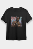 Gucci Mane Baskılı Unisex Siyah Tişört