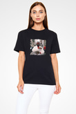 Gucci Mane Baskılı Unisex Siyah Tişört