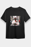 Gucci Mane Baskılı Unisex Siyah Tişört