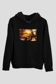 Guild Wars Siyah Unisex Hoodie